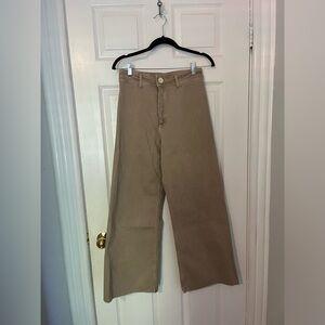 ZARA - ZW THE MARINE STRAIGHT JEANS - WIDE LEG - SIZE 6 (28) - WORN ONCE